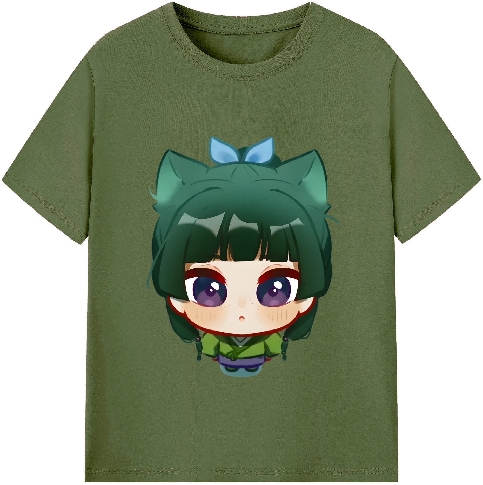 （画像用） 薬屋のひとりごと The Apothecary Diaries 綿100％半袖Tシャツ（フロントプリント）